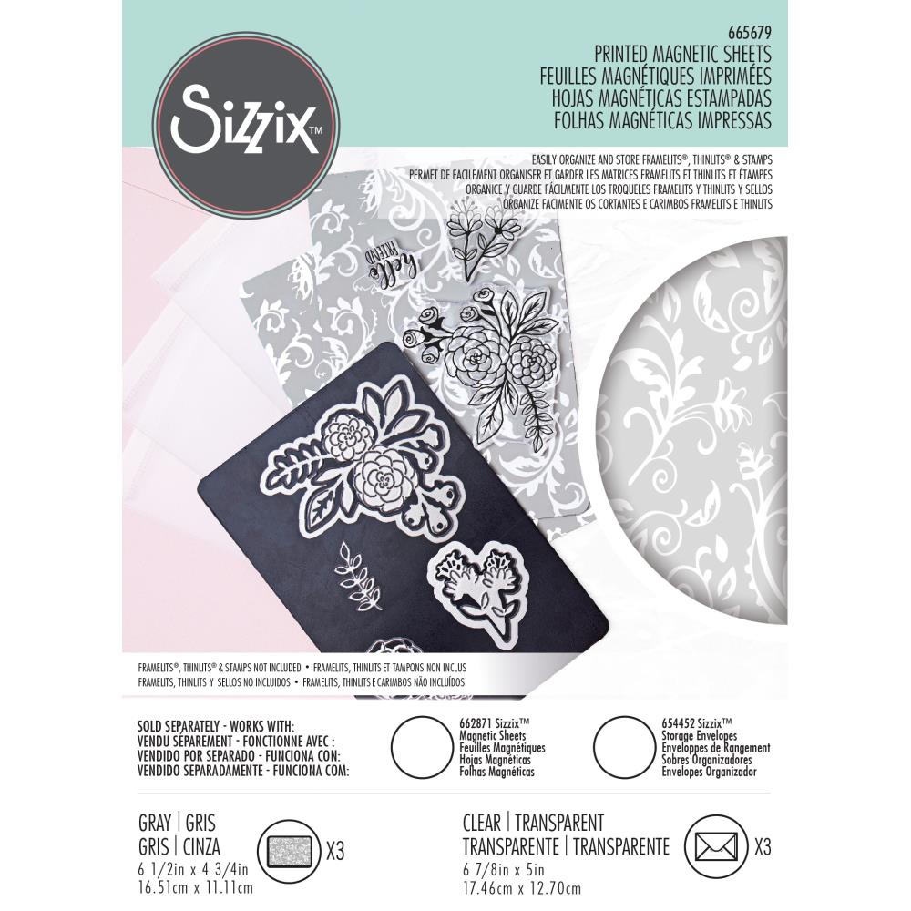 Sizzix Magnetic Sheets with Envelopes – CraftFancy
